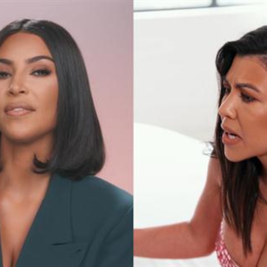 Kim Kardashian Accuses Kourtney of Copying Her Style